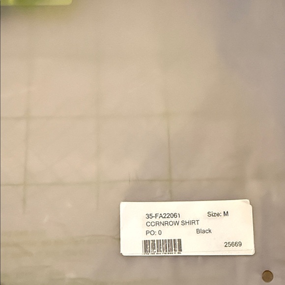 Supervsn Men's Patterned Shirt new in package 🆕 cornrow shirt - Picture 4 of 5